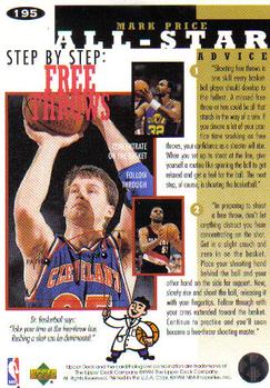 1994-95 Collector's Choice #195 Mark Price Back
