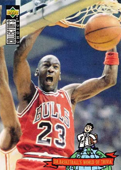 1994-95 Collector's Choice #402 Michael Jordan Front