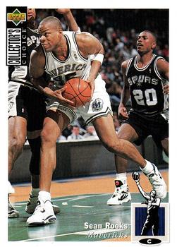 1994-95 Collector's Choice #93 Sean Rooks Front