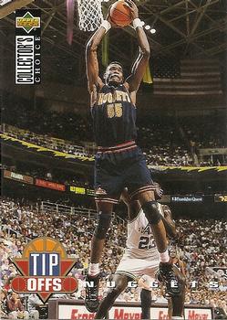 1994-95 Collector's Choice #172 Dikembe Mutombo Front