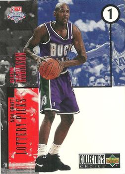 1994-95 Collector's Choice - 1994 NBA Draft Lottery Picks Exchange #1 Glenn Robinson Front