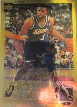 1994-95 Collector's Choice - Gold Signature #95 Randy Brown Front