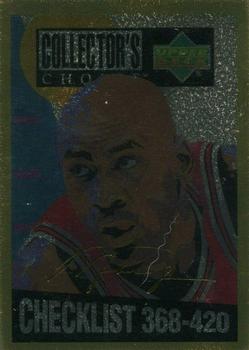 1994-95 Collector's Choice - Gold Signature #420 Michael Jordan Front