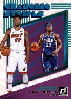 2019-20 Donruss - Changing Stripes #1 Jimmy Butler Front