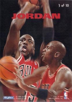 1994-95 SkyBox E-Motion - N-Tense #3 Michael Jordan Back