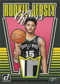 2019-20 Donruss - Rookie Jersey Kings Prime #RJK-QWS Quinndary Weatherspoon Front
