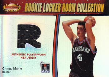 2000-01 Bowman's Best - Rookie Locker Room Collection Relics #LRCR7 Chris Mihm Front