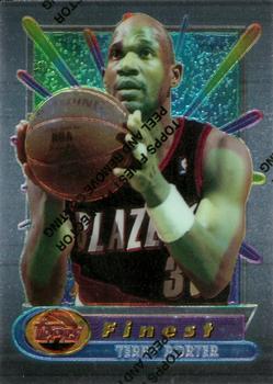 1994-95 Finest #41 Terry Porter Front