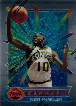 1994-95 Finest #212 Nate McMillan Front