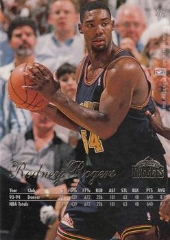 1994-95 Flair #42 Rodney Rogers Back