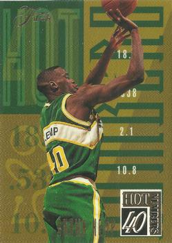 1994-95 Flair - Hot Numbers #6 Shawn Kemp Front
