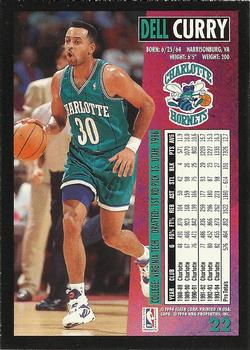 1994-95 Fleer #22 Dell Curry Back