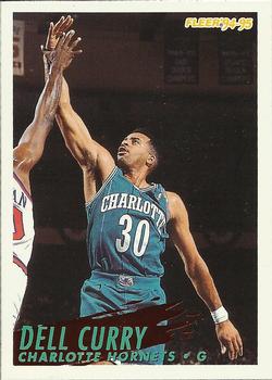 1994-95 Fleer #22 Dell Curry Front