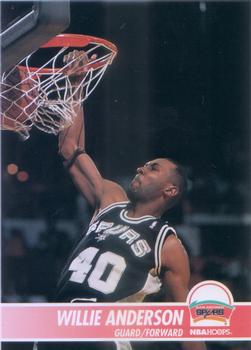 1994-95 Hoops #191 Willie Anderson Front