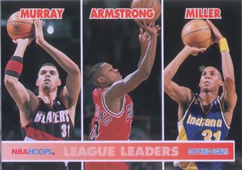1994-95 Hoops #252 Tracy Murray / B.J. Armstrong / Reggie Miller Front