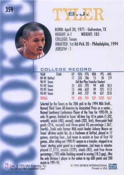 1994-95 Hoops #359 B.J. Tyler Back