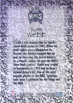 1994-95 Hoops #446 Spud Webb Back