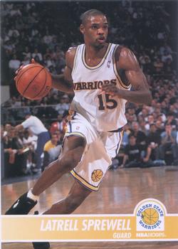 1994-95 Hoops #70 Latrell Sprewell Front