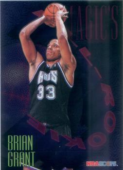 1994-95 Hoops - Magic's All-Rookies Foil-Tech #FAR-7 Brian Grant Front
