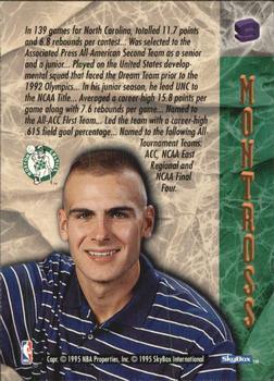 1994-95 Hoops - NBA Draft Lottery Pick Exchange #9 Eric Montross Back