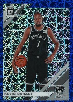 2019-20 Donruss Optic - Blue Velocity #112 Kevin Durant Front