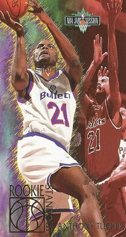 1994-95 Jam Session - Rookie Standouts #17 Anthony Tucker Front