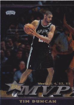 2001-02 Topps - MVP Exchange #MVP-3 Tim Duncan Front