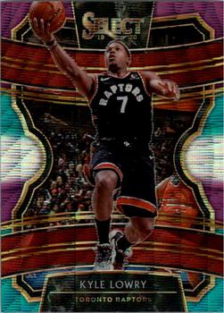 2019-20 Panini Select - Tri-Color Prizms #17 Kyle Lowry Front