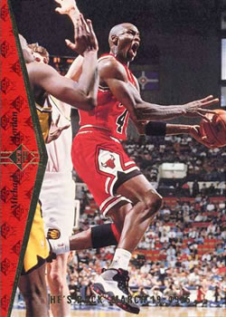 1994-95 SP #MJ1 Michael Jordan Front