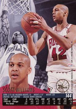 1994-95 Ultra #144 Scott Williams Back