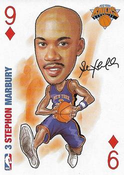 2006 All Pro Deal NBA Sports Playing Cards #9♦ Stephon Marbury Front