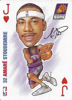 2006 All Pro Deal NBA Sports Playing Cards #J♥ Amare Stoudemire Front