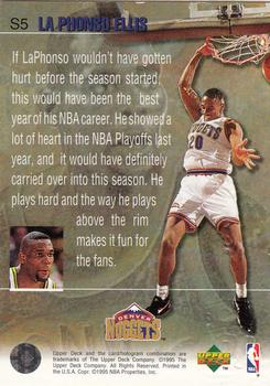 1994-95 Upper Deck - Kemp Slam Dunk Stars #S5 LaPhonso Ellis Back