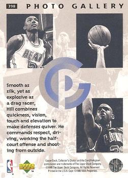 1995-96 Collector's Choice #398 Grant Hill Back