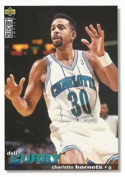1995-96 Collector's Choice #26 Dell Curry Front