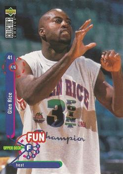 1995-96 Collector's Choice #179 Glen Rice Front