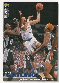 1995-96 Collector's Choice #73 Chris Gatling Front