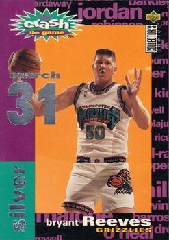 1995-96 Collector's Choice - You Crash the Game Silver: Assists/Rebounds #C27 Bryant Reeves Front