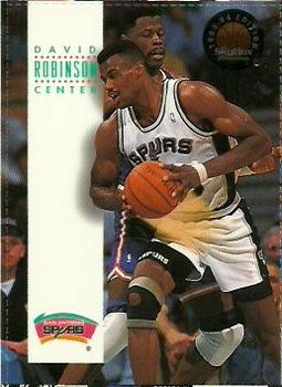 1993-94 Hoops - Promotional Panel 2 #168 David Robinson Front