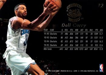 1995-96 Flair #12 Dell Curry Back