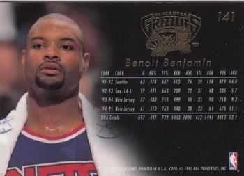 1995-96 Flair #141 Benoit Benjamin Back