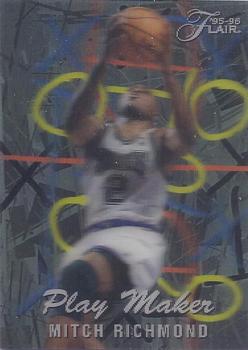 1995-96 Flair - Play Makers #7 Mitch Richmond Front