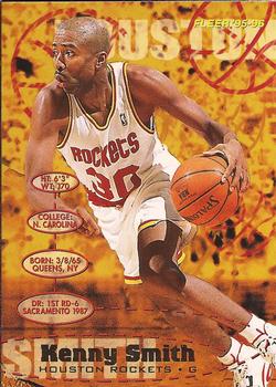 1995-96 Fleer #72 Kenny Smith Front