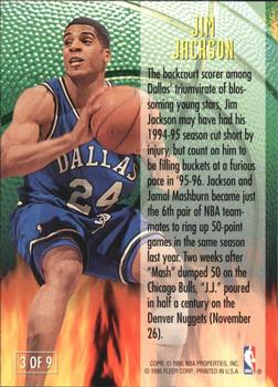 1995-96 Fleer - Franchise Futures #3 Jim Jackson Back