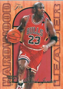 1995-96 Fleer - Flair Hardwood Leader #4 Michael Jordan Front