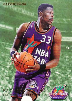 1995-96 Fleer - NBA All-Stars #9 Patrick Ewing / David Robinson Front