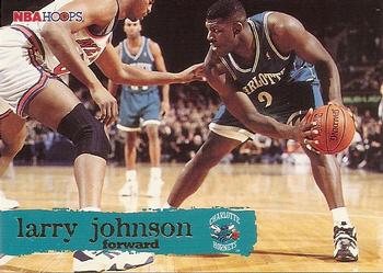 1995-96 Hoops #18 Larry Johnson Front