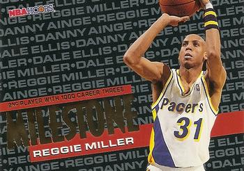 1995-96 Hoops #213 Reggie Miller Front