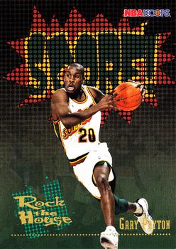 1995-96 Hoops #386 Gary Payton Front
