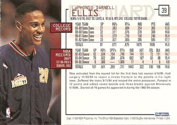 1995-96 Hoops #39 LaPhonso Ellis Back